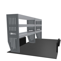 Rangement métallique Gauche Opel Vivaro L3 à partir de Février 2019 (L:229 x P:38 x H:110)