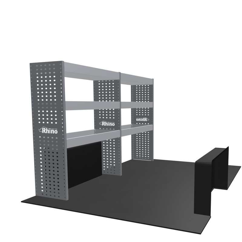 Rangement métallique Gauche Toyota Proace Max L1H1 à partir de Janvier 2024 (L:209 x P:38 x H:130)