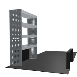 Rangement métallique Gauche ou Droit Peugeot Boxer L3H2 à partir de Juin 2006 (L:106 x P:38 x H:160)