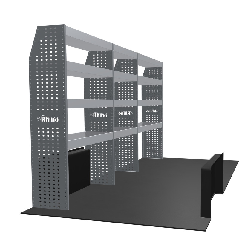 Rangement métallique Gauche Toyota Proace Max L3H3 à partir de Janvier 2024 (L:312 x P:38/27 x H:170)