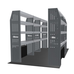 Rangements métalliques Gauche et Droit Fiat Ducato L3H3 à partir de Juin 2006 (L:312/189 x P:38/27 x H:170)