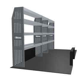 Rangement métallique Gauche Toyota Proace Max L4H3 à partir de Janvier 2024 (L:352 x P:38/27 x H:170)