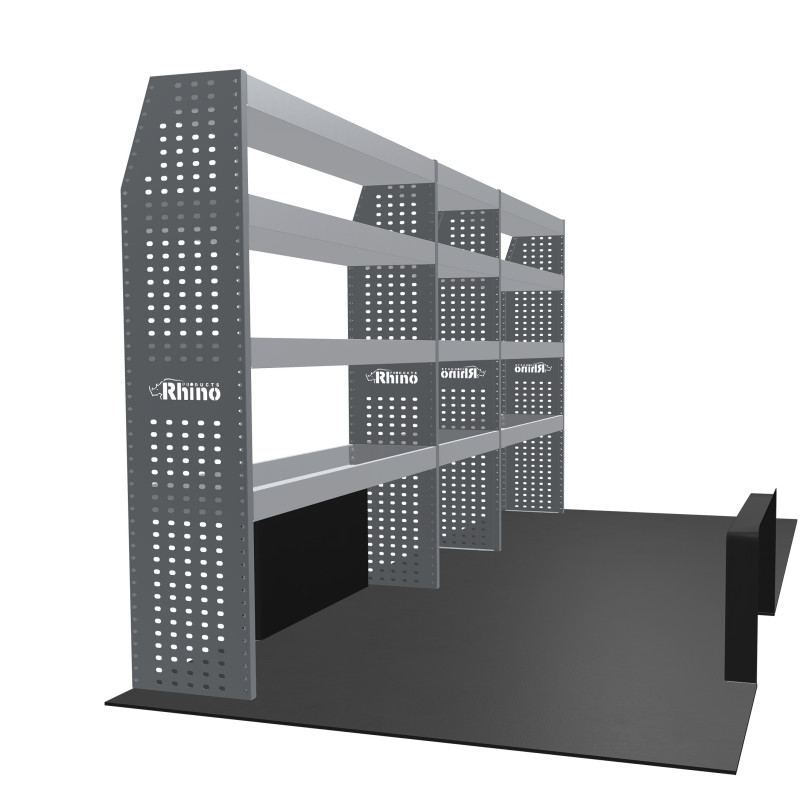 Rangement métallique Gauche Toyota Proace Max L4H3 à partir de Janvier 2024 (L:352 x P:38/27 x H:170)