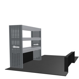 Rangement métallique Gauche ou Droit Renault Trafic L1H1 à partir de Septembre 2014 (L:106 x P:38 x H:110)