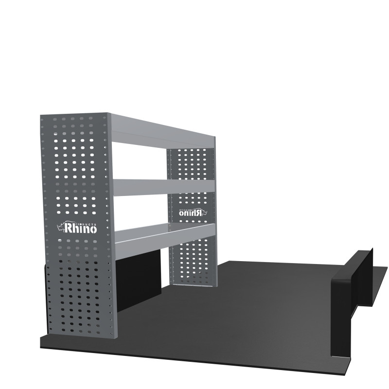 Rangement métallique Gauche ou Droit Opel Vivaro L2H1 de Septembre 2014 à Janvier 2019 (L:126 x P:38 x H:110)