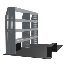 Rangement métallique Gauche Nissan Primastar L2H2 à partir de Novembre 2021 (L:229 x P:38/27 x H:160)