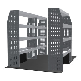 Rangements métalliques Gauche et Droit Nissan NV300 L2H2 à partir de Janvier 2016 (L:229/126 x P:38/27 x H:160)
