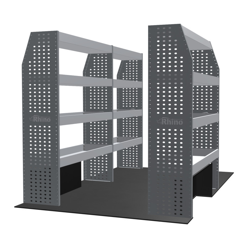 Rangements métalliques Gauche et Droit Nissan NV300 L2H2 à partir de Janvier 2016 (L:229/126 x P:38/27 x H:160)