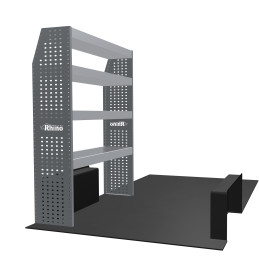 Rangement métallique Gauche ou Droit Nissan NV400 Traction L2H2 à partir de 2010 (L:126 x P:38/27 x H:170)