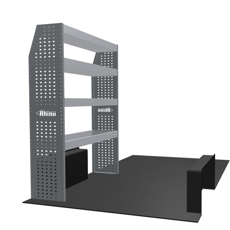 Rangement métallique Gauche ou Droit Nissan NV400 Traction L2H2 à partir de 2010 (L:126 x P:38/27 x H:170)
