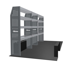 Rangement métallique Gauche Opel Movano Traction L3H2 de Février 2010 à Septembre 2021 (L:312 x P:38/27 x H:170)