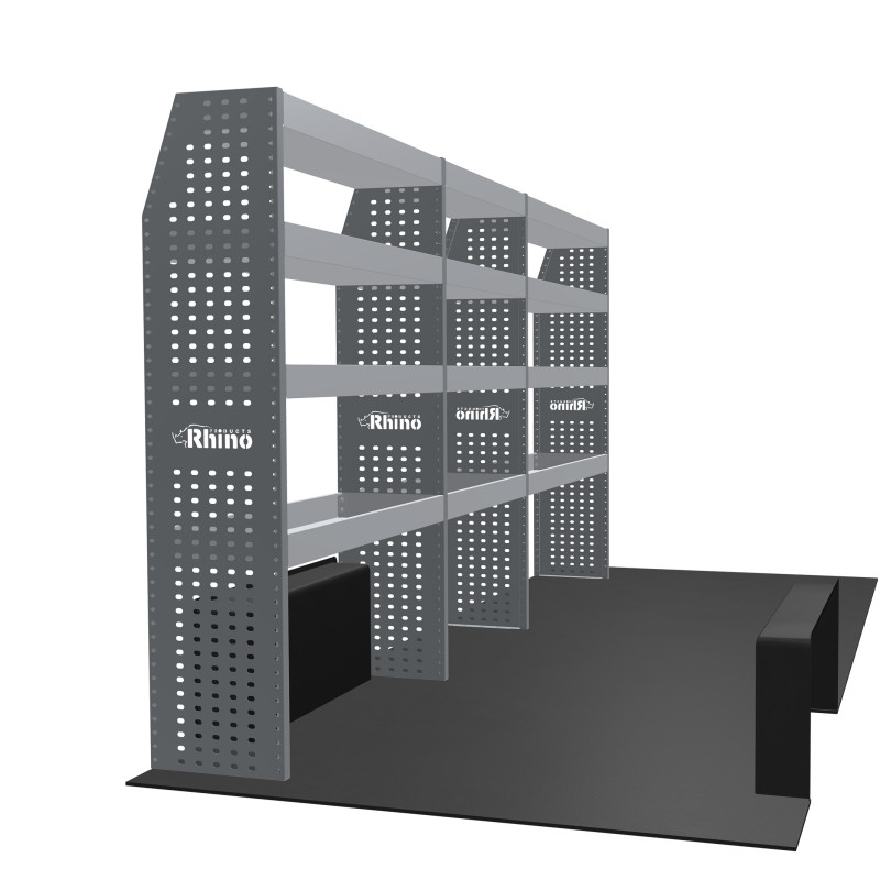 Rangement métallique Gauche Renault Master Traction L3H2 de Février 2010 à Juillet 2024 (L:312 x P:38/27 x H:170)