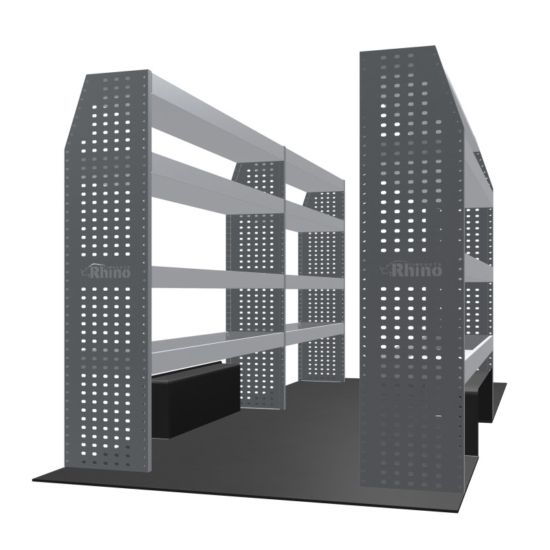 Rangements Gauche et Droit Iveco Daily L3H2 à partir de Juillet 2014 (L:309 x P:38/27 x H:160)