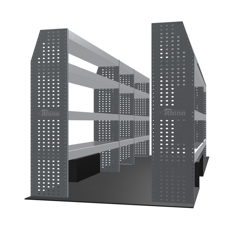 Rangements Gauche et Droit Nissan NV400 Propulsion roues simples L4H2 à partir de 2010 (L:372/249 x P:38/27 x H:160)