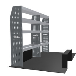 Rangement métallique Gauche Volkswagen Crafter traction L1H2 de Juin 2006 à Décembre 2016 (L:229 x P:38/27 x H:170)