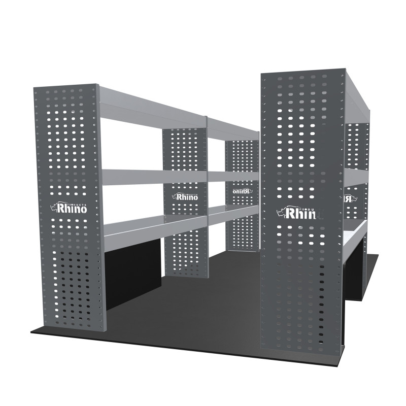 Rangements métalliques Gauche et Droit Volkswagen Crafter L2H1 de Juin 2006 à Décembre 2016 (L:289/146 x P:38 x H:130)