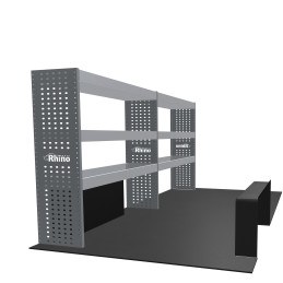 Rangement métallique Gauche Mercedes Sprinter L2H1 à partir de Juin 2018 (L:289 x P:38 x H:130)