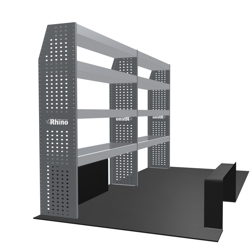 Rangement métallique Gauche Mercedes Sprinter L2H2 à partir de Juin 2018 (L:289 x P:38/27 x H:170)