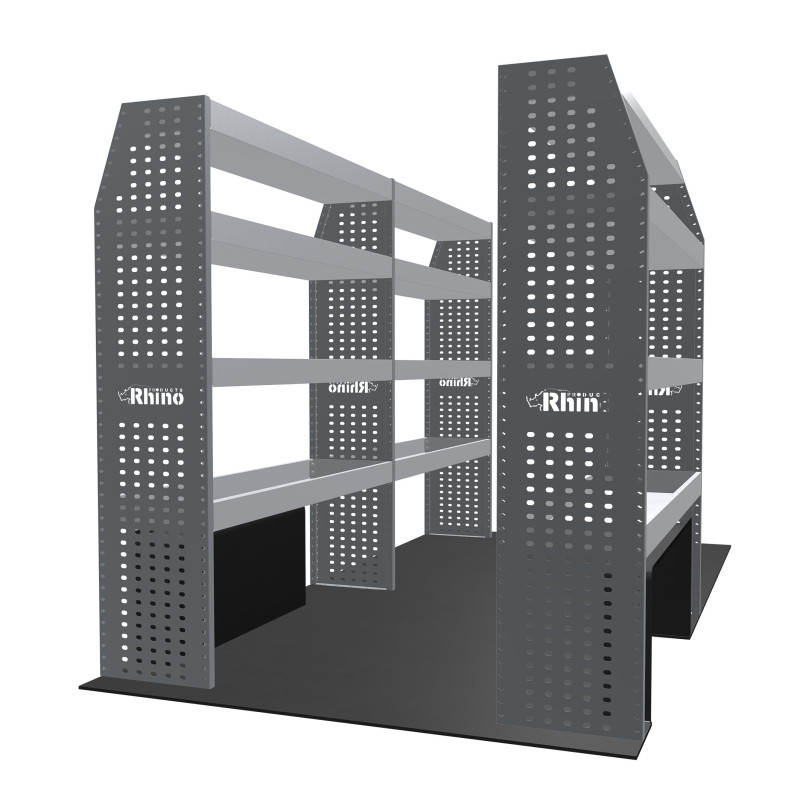 Rangements métalliques Gauche et Droit Mercedes Sprinter L2H2 à partir de Juin 2018 (L:289/146 x P:38/27 x H:170)