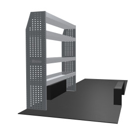 Rangement Gauche ou Droit Mercedes Sprinter L3H2 Propulsion roues simples à partir de Juin 2018 L:166 x P:38/27 x H:170