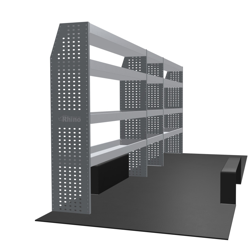 Rangement Gauche Mercedes Sprinter L3H2 Propulsion roues simples à partir de Juin 2018 (L:392 x P:38/27 x H:170)