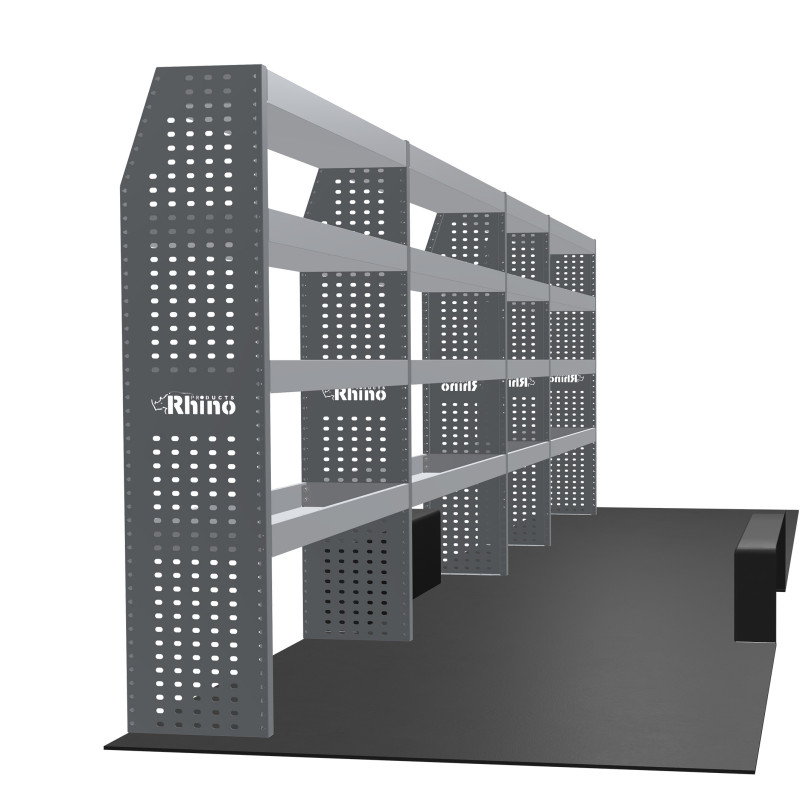 Rangement Gauche Mercedes Sprinter L4H2 Propulsion roues simples de Juin 2006 à Mai 2018 (L:435 x P:38/27 x H:170)