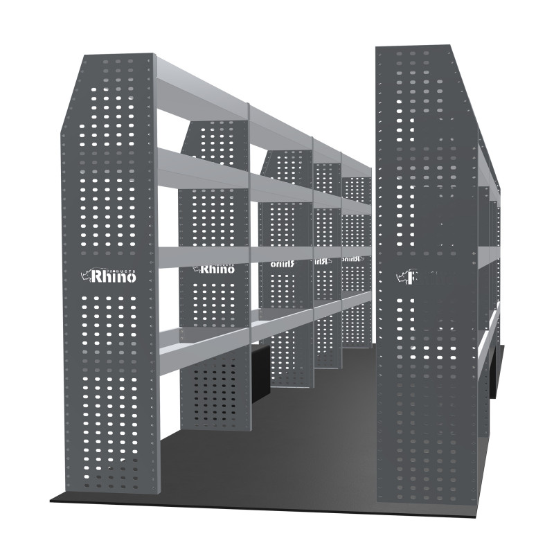 Rangements Gauche et Droit Mercedes Sprinter L4H2 Propulsion roues simples à partir de Juin 2018 (L:435/312 x P:38/27 x H:170)