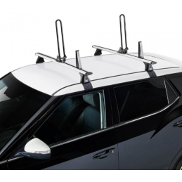 Porte-kayak Keel acier noir...