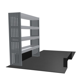 Rangement métallique Gauche ou Droit Man TGE L3H3 à partir de 2017 (L:146 x P:38 x H:160)