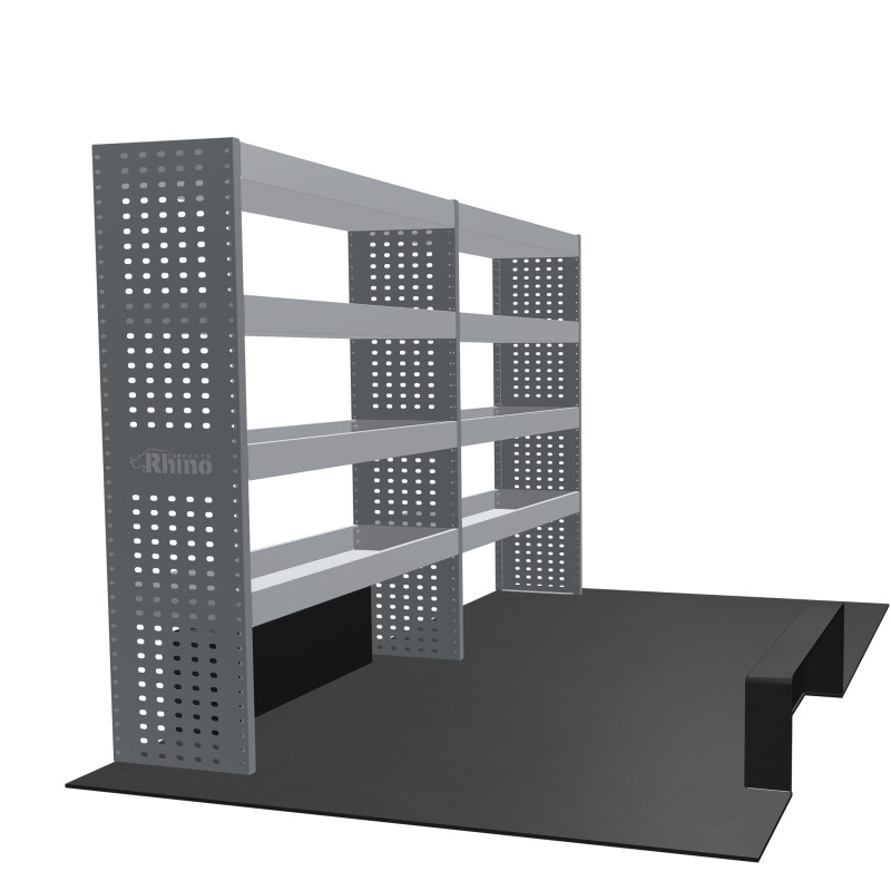 Rangement métallique Gauche Volkswagen Crafter L3H3 à partir de Janvier 2017 (L:289 x P:38 x H:160)