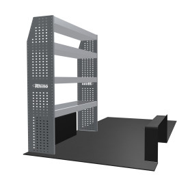 Rangement métallique Gauche ou Droit Volkswagen Crafter L4H4 à partir de Janvier 2017 (L:146 x P:38/27 x H:170)