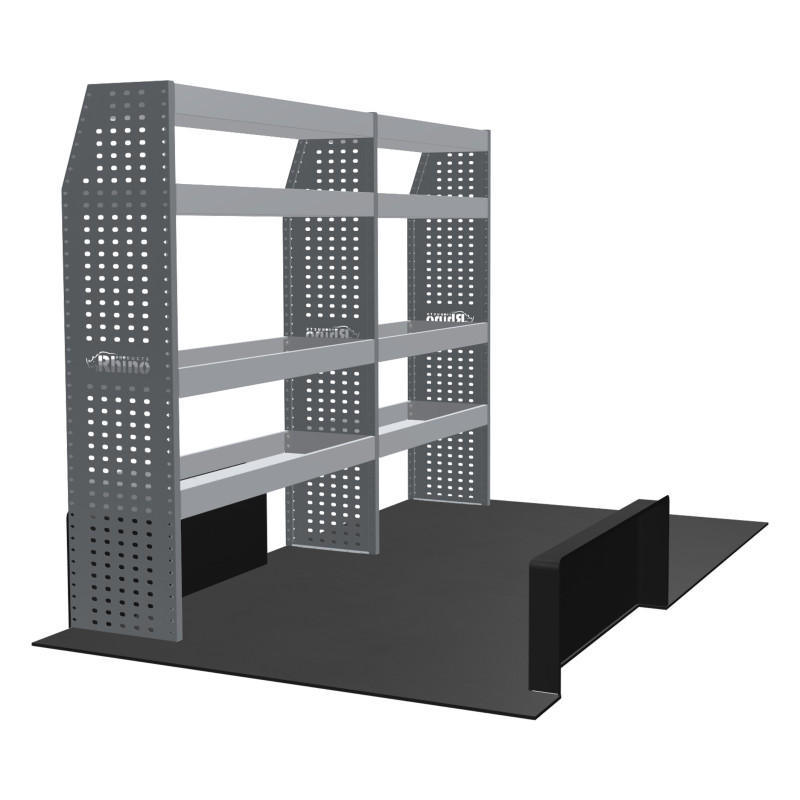 Rangement métallique Gauche Ford Custom L2H2 de 2013 à 2023 (L:229 x P:38/27 x H:160)