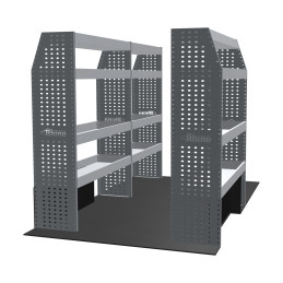 Rangements métalliques Gauche et Droit Ford Custom L2H2 de 2013 à 2023 (L:229/126 x P:38/27 x H:160)