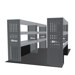 Rangements métalliques Gauche et Droit Volkswagen Transporter T7 L1H1 à partir de 2024 (L:209/106 x P:38 x H:110)