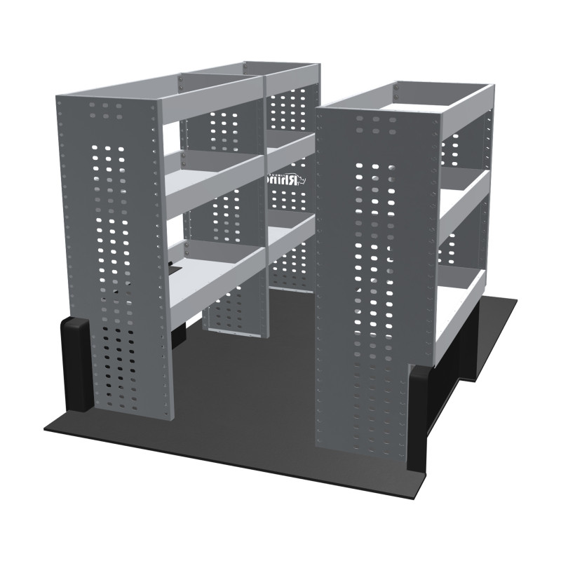 Rangements métalliques Gauche et Droit Volkswagen ID Buzz à partir de 2022 (L:149/86 x P:38 x H:110)
