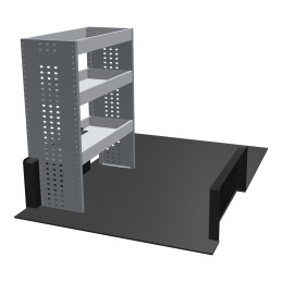 Rangement métallique Gauche ou Droit Volkswagen ID Buzz à partir de 2022 (L:86 x P:38 x H:110)