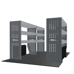 Rangements métalliques Gauche et Droit Volkswagen Transporter T6 L1H1 à partir de Juin 2015 (L:199/106 x P:38 x H:110)