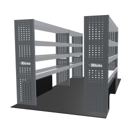 Rangements Gauche et Droit Ford Transit 2T Propulsion roues simples L3H2 à partir de Mai 2014 (L:289/166 x P:38 x H:150)