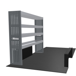 Rangement Gauche ou Droit Ford Transit 2T Propulsion roues simples L3H2 à partir de Mai 2014 (L:166 x P:38 x H:150)