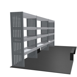 Rangement Gauche Ford Transit 2T Propulsion roues simples L4H3 à partir de Mai 2014 (L:362 x P:38 x H:150)