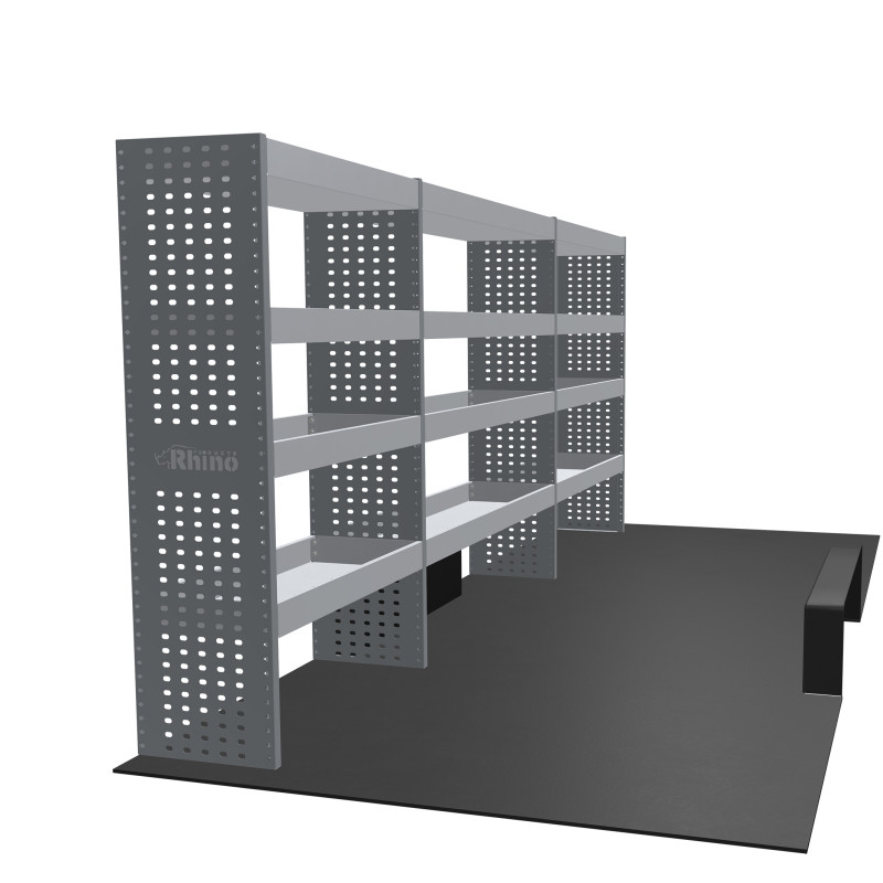 Rangement Gauche Ford Transit 2T Propulsion roues simples L4H3 à partir de Mai 2014 (L:362 x P:38 x H:150)