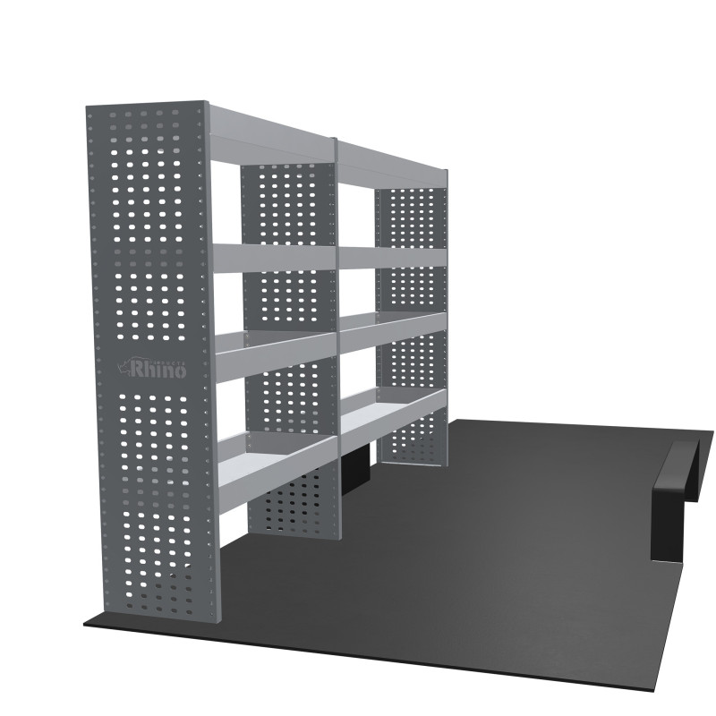 Rangement Gauche ou Droit Ford Transit 2T Propulsion roues simples L4H3 à partir de Mai 2014 (L:239 x P:38 x H:150)