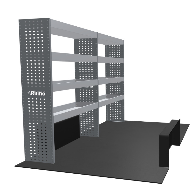 Rangement Gauche Ford Transit 2T Traction L2H2 à partir de Mai 2014 (L:249 x P:38 x H:150)