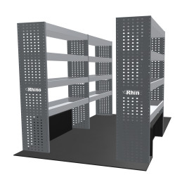 Rangements Gauche et Droit Ford Transit 2T Traction L2H2 à partir de Mai 2014 (L:249/126 x P:38 x H:160)