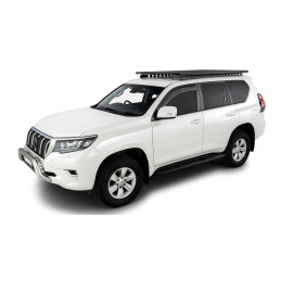 Galerie Pioneer 6 (1500 x 1240 mm) pour Toyota Land Cruiser J150 - Aluminium Noir