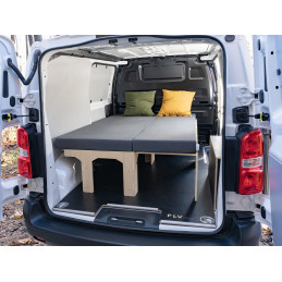 Lit Peigne 160 x 120 cm Smart en Kit contreplaqué peuplier brut