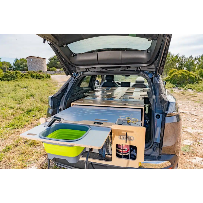 Kit aménagement amovible loisir Peugeot 5008 de 2010 à 2017