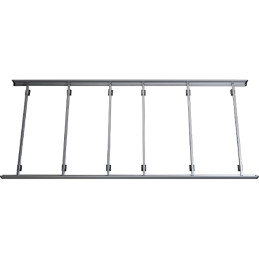 Galerie Volkswagen Transporter T7 L2H1 à partir de 2024 - Portes Battantes - Aluminium