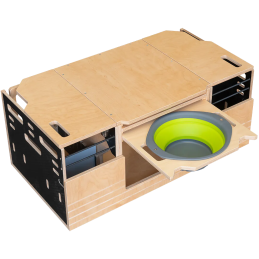 Kit aménagement amovible loisir Nissan Townstar L2H1 à partir d'avril 2021
