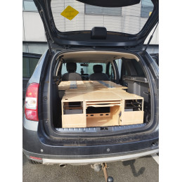 Kit aménagement amovible loisir Dacia Bigster à partir de 2025